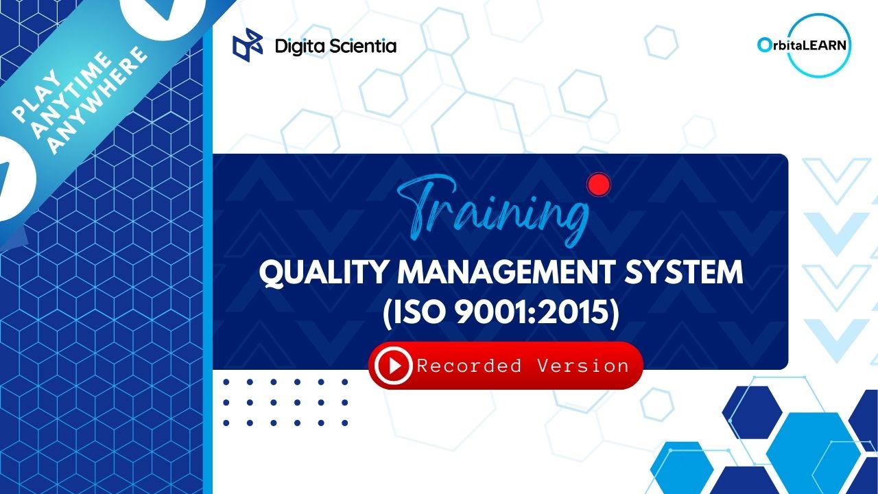 Quality Management Sistem (ISO 9001:2015) [Recorded]